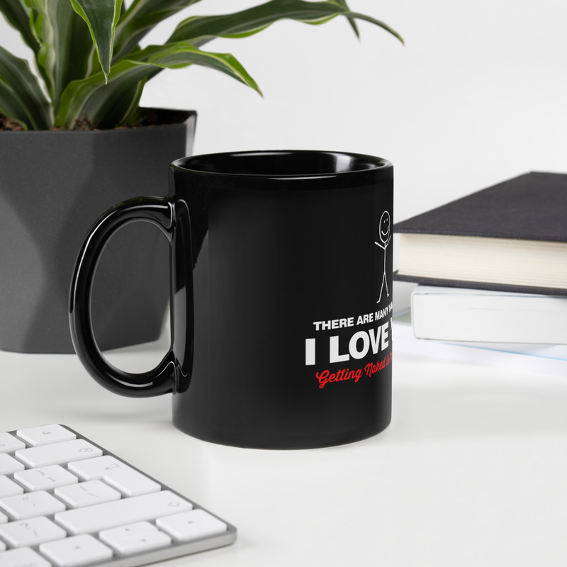 Black Glossy Mug