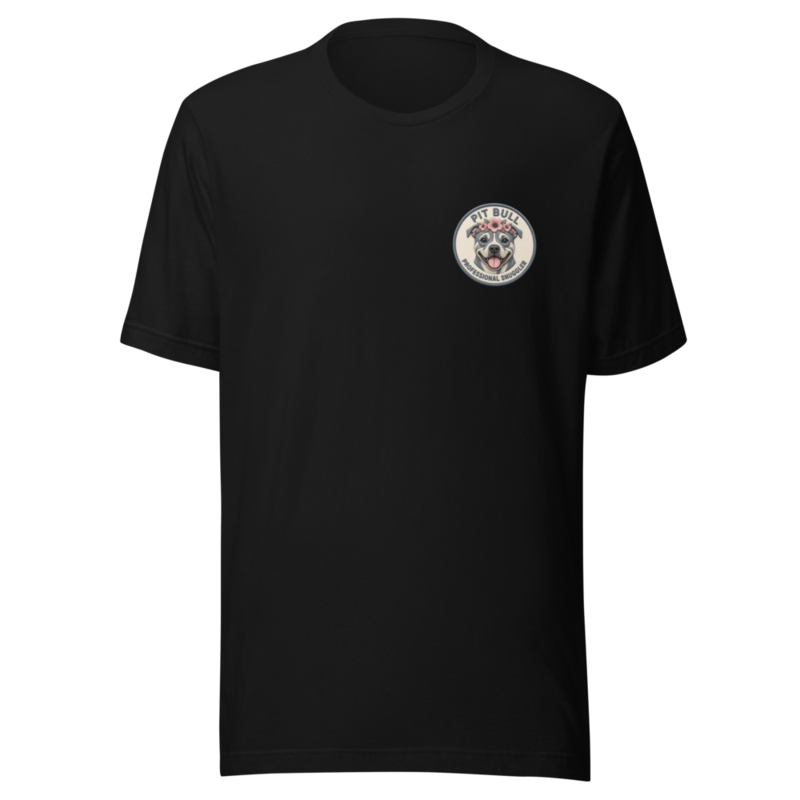 Professional Snuggler Pit Bull Tee — Floof