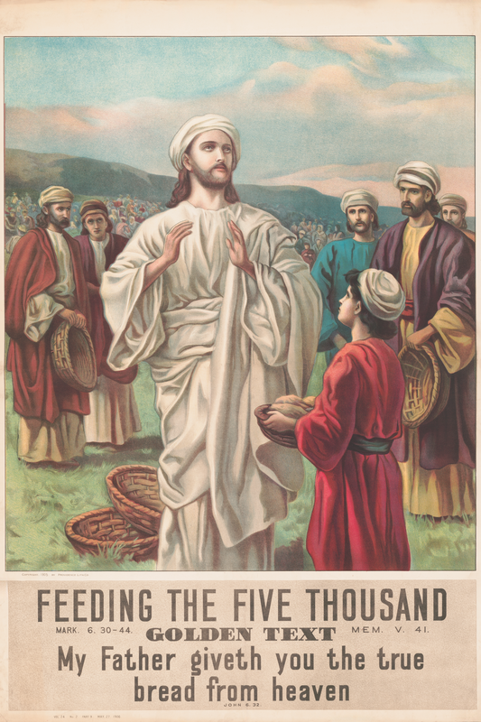 Feeding the Five Thousand, 24"x36" Poster