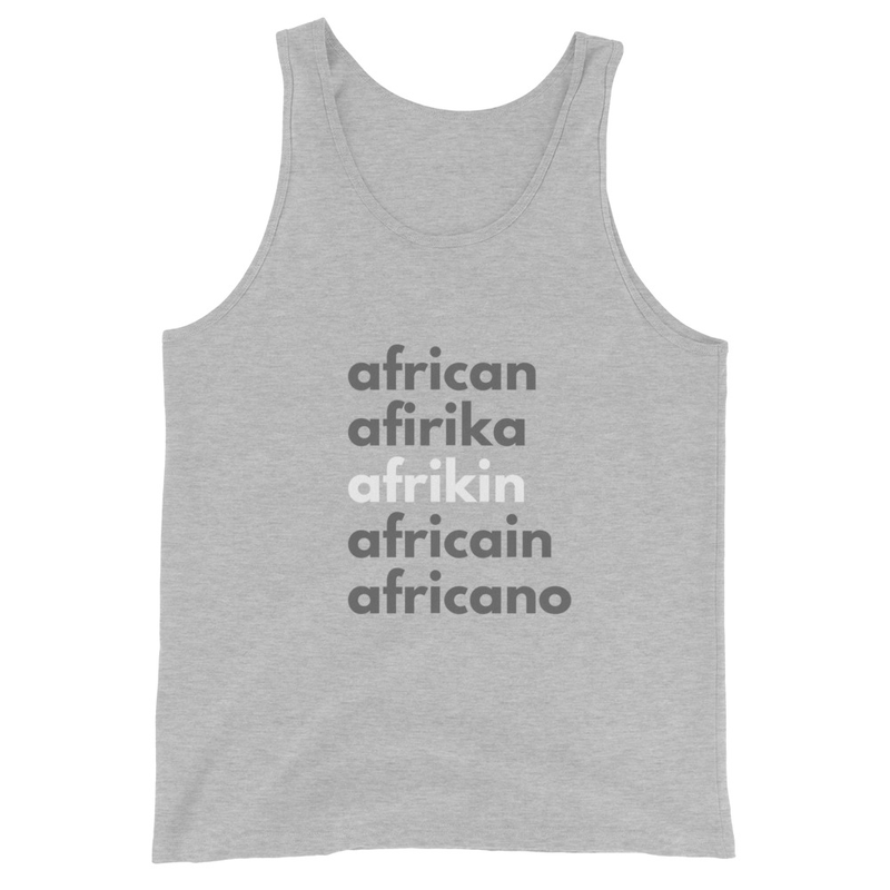 I Am Afrikin Unisex Tank Top