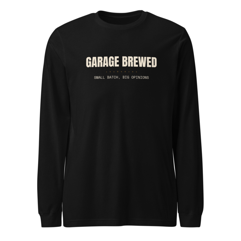GARAGE BREWED Long Sleeve mockup