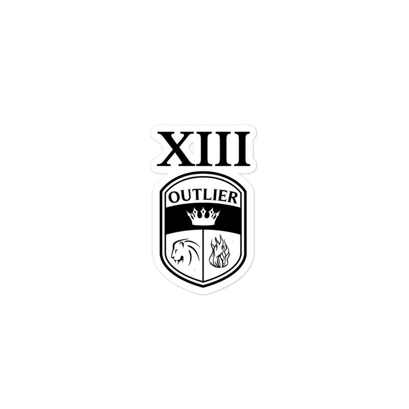 XIII Logo Sticker
