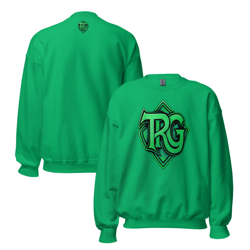 TRG Irish Green Unisex Crewneck Heavy Blend Sweatshirt