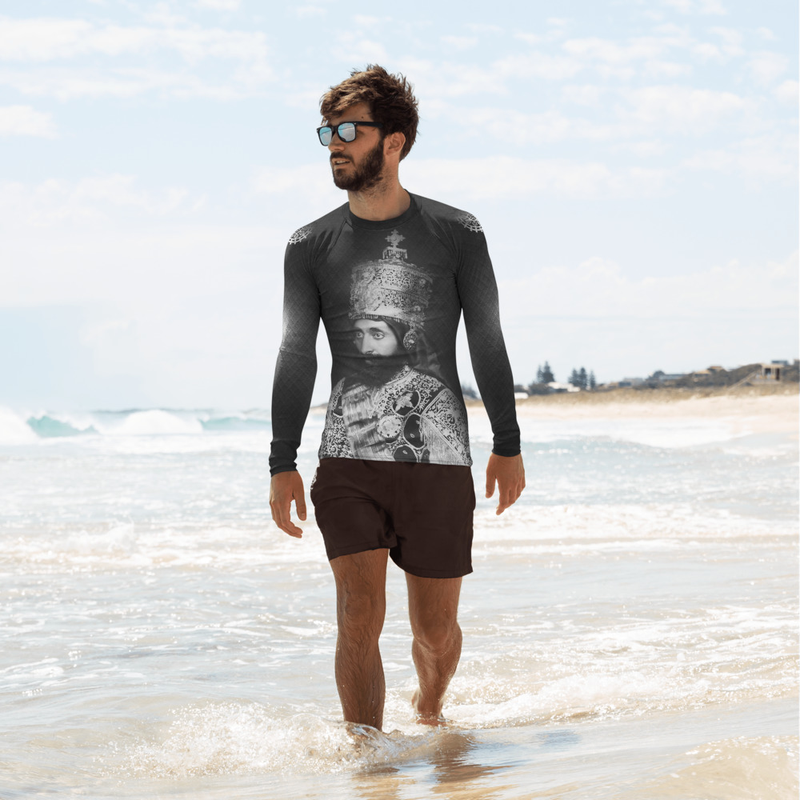 Black Majesty Sublimation Men's Rash Guard