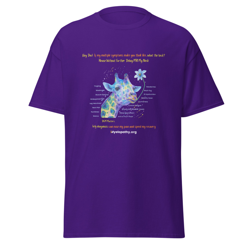 Giraffe DCM Matters Classic Tee Dark – L, Purple