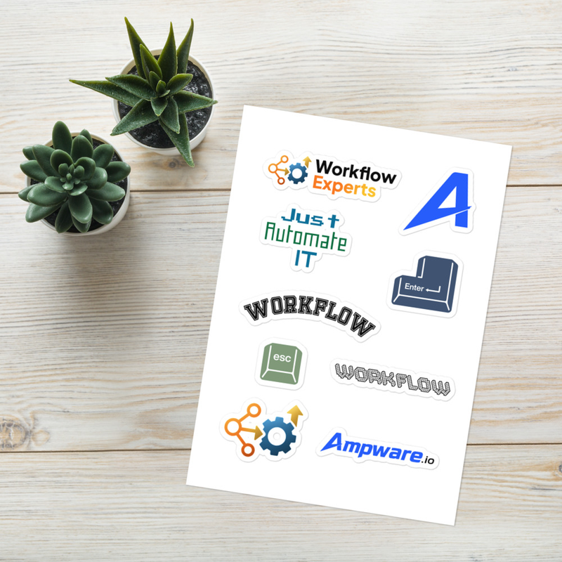 Workflow Automation Sticker sheet