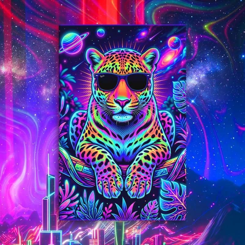 Leopard Canvas - Leopard Canvas / 26″×40″