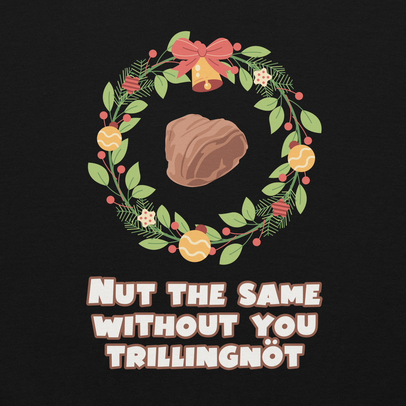 Nut the same without you Trillingnöt - Sweatshirt / Svart / S