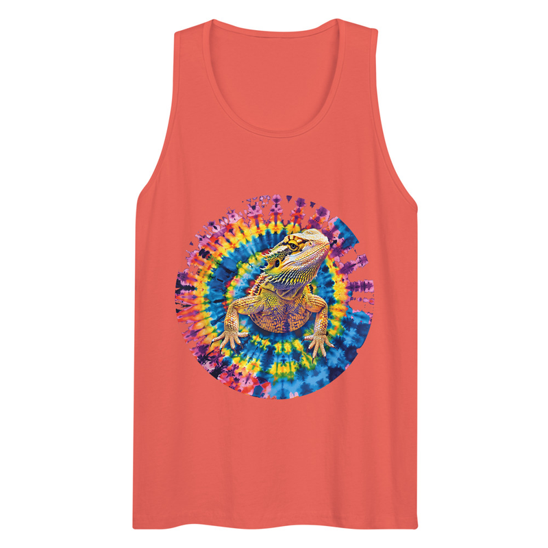 Men’s premium tank top - Coral