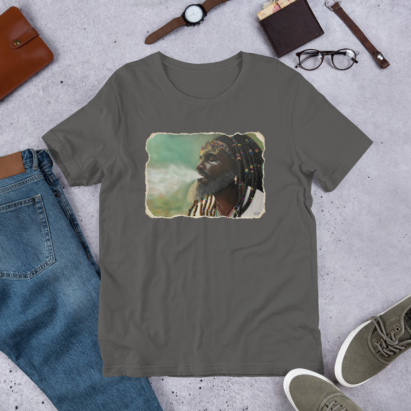 Mellow King - Unisex t-shirt – S, Asphalt