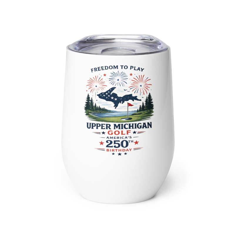 UP Golf 250 #1 Wine tumbler