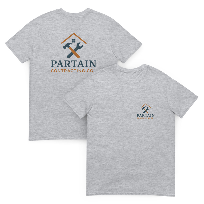 Partain Signature Tee – XS, Sport Grey