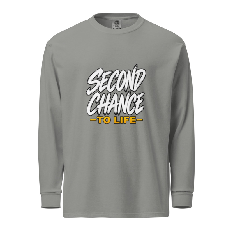 Fall. Rise. Repeat. Long-Sleeve Tee – XL, Grey
