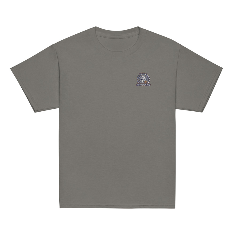 Dupont Hoops Youth classic tee – XS, Charcoal
