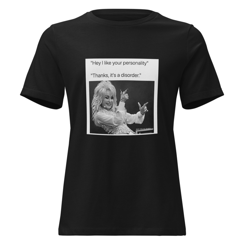Sarcastic Dolly Meme Graphic Tee