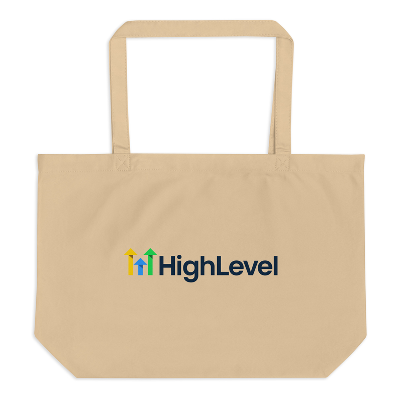 Large Oyster Organic Cotton Tote Bag
