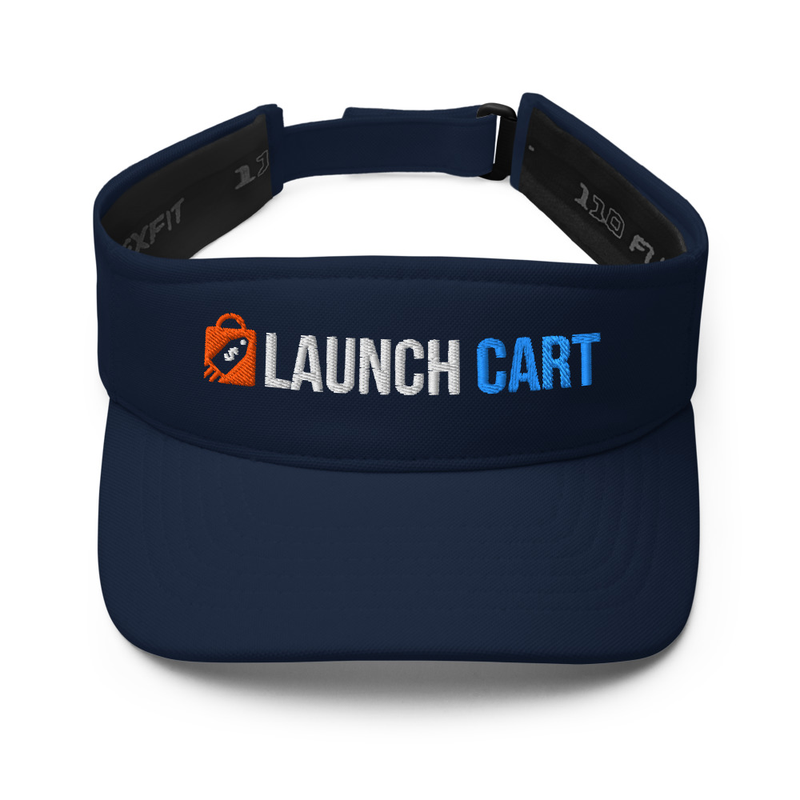 Launch Cart - Visor – One size, Navy