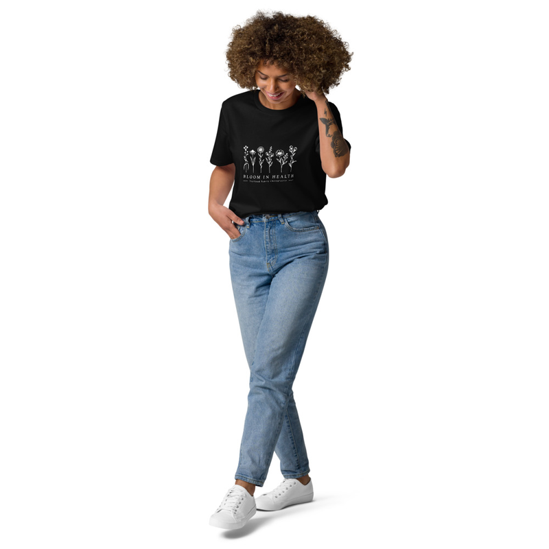 Bloom in Health 2.0 Organic T-shirt