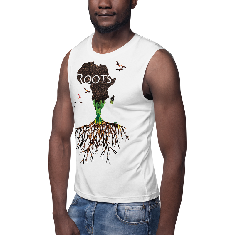 Roots Muscle Shirt – XL, White