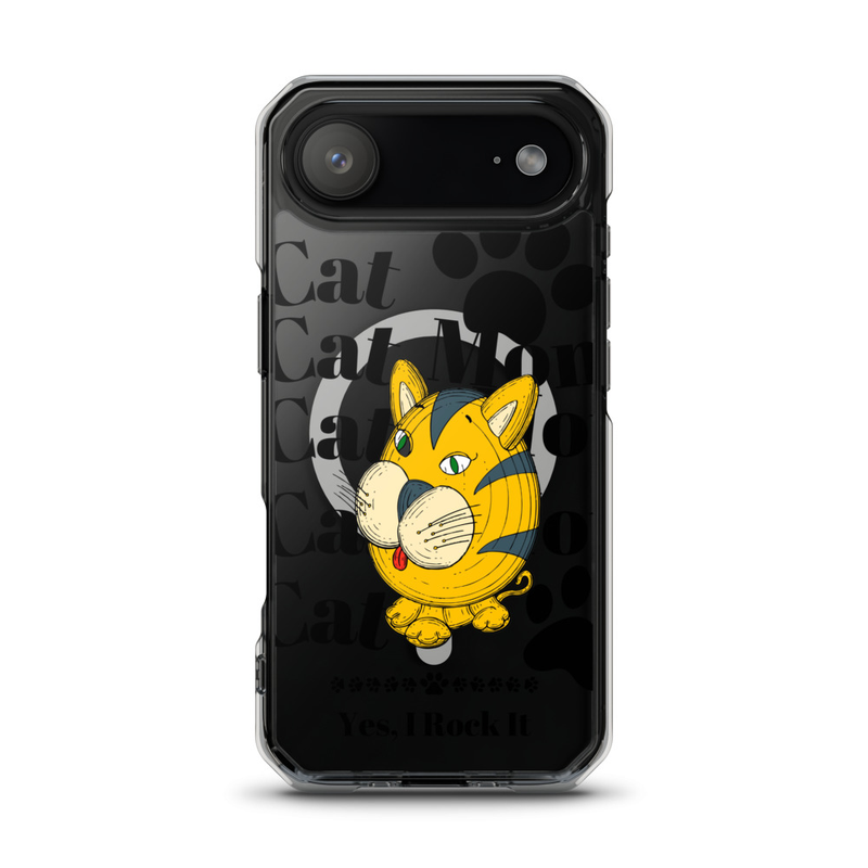 MagSafe® clear case for iPhone®: Just A Cat Mom – iPhone 17 Air