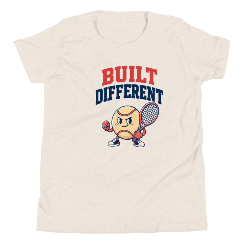 Built Different - Youth Short Sleeve T-Shirt – Image 2