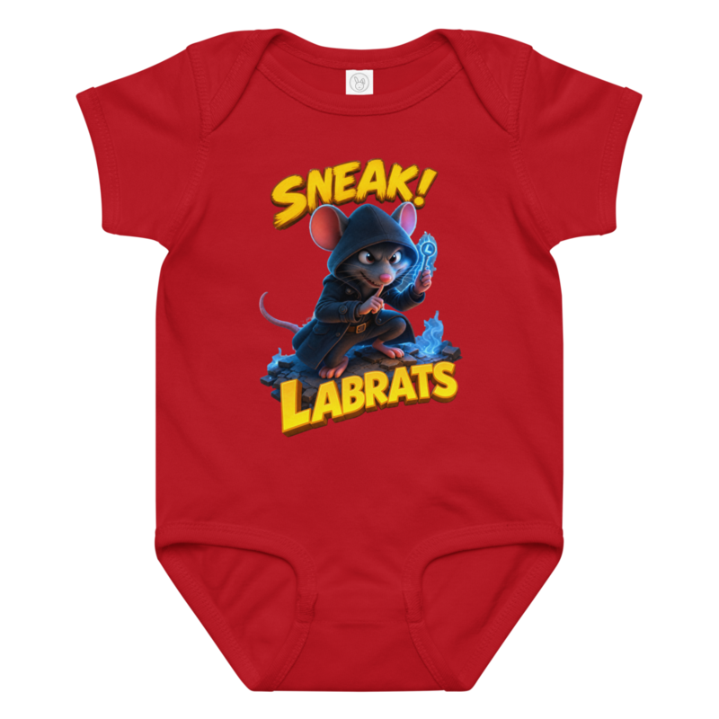 Shadow Sneakerson Sneak Baby Grow