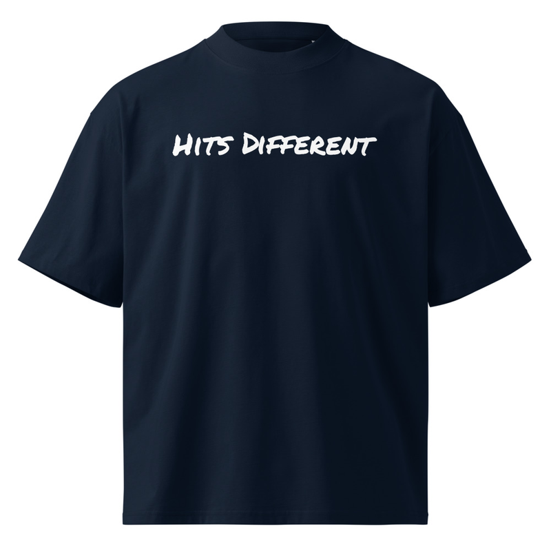 HD Unisex organic oversized high neck t-shirt