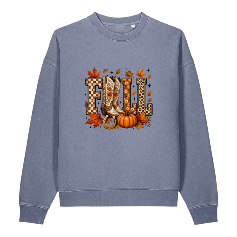 Women's Fall Vintage crewneck sweatshirt – view 2