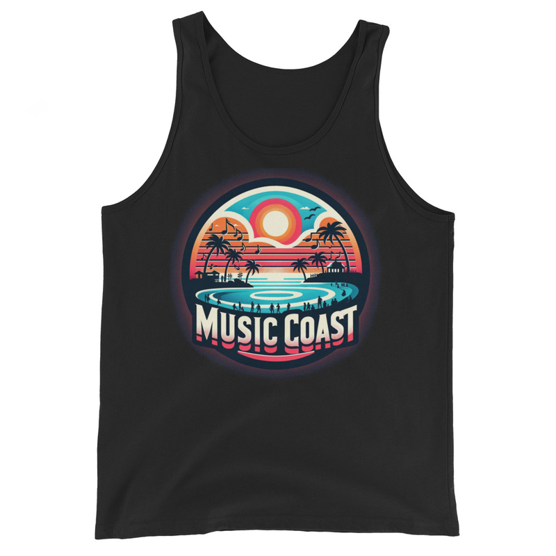 Music Coast Men's Tank Top