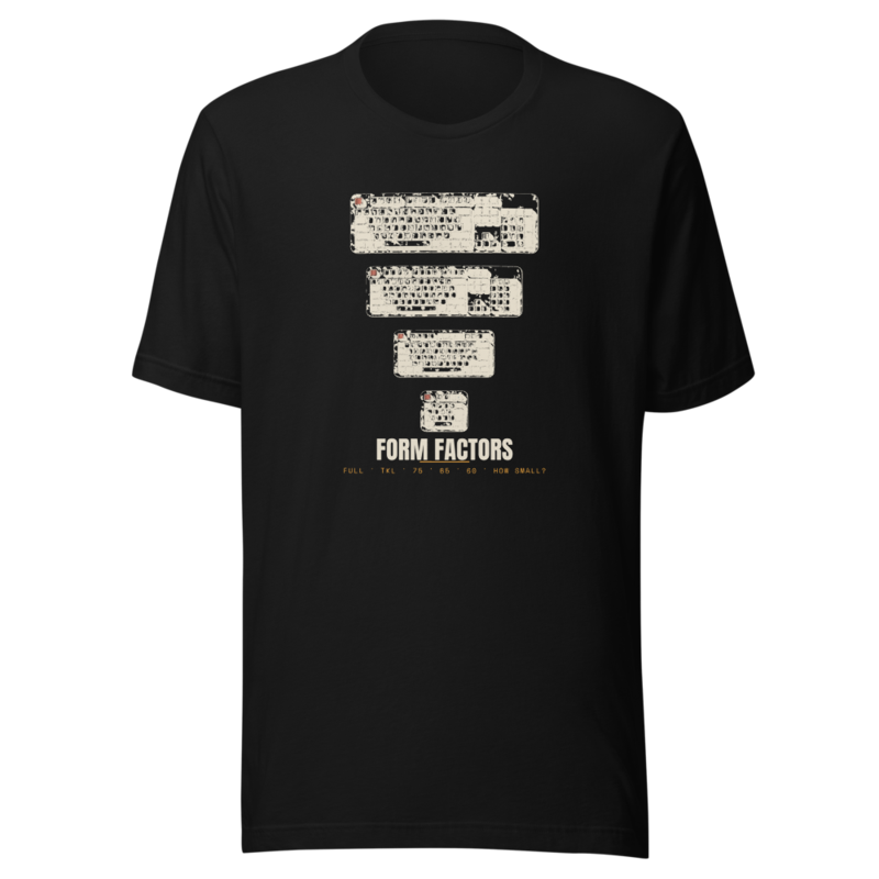 Form Factors Tee mockup