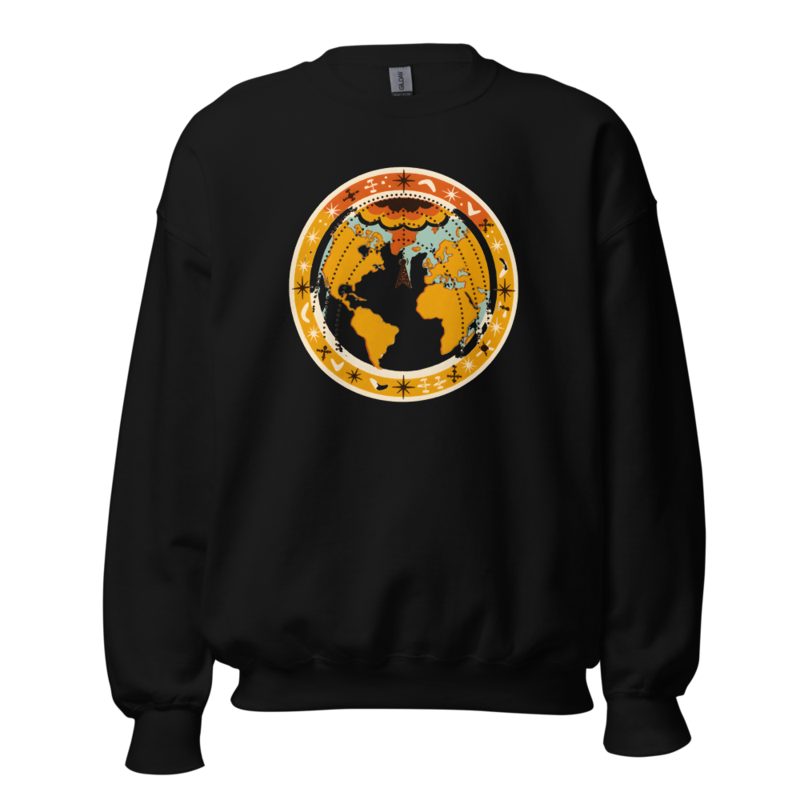 Atomic Skip Crewneck (Artist Series) mockup