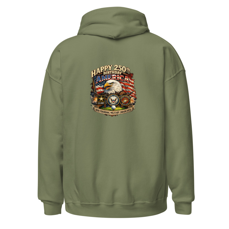250th Birthday Unisex Hoodie