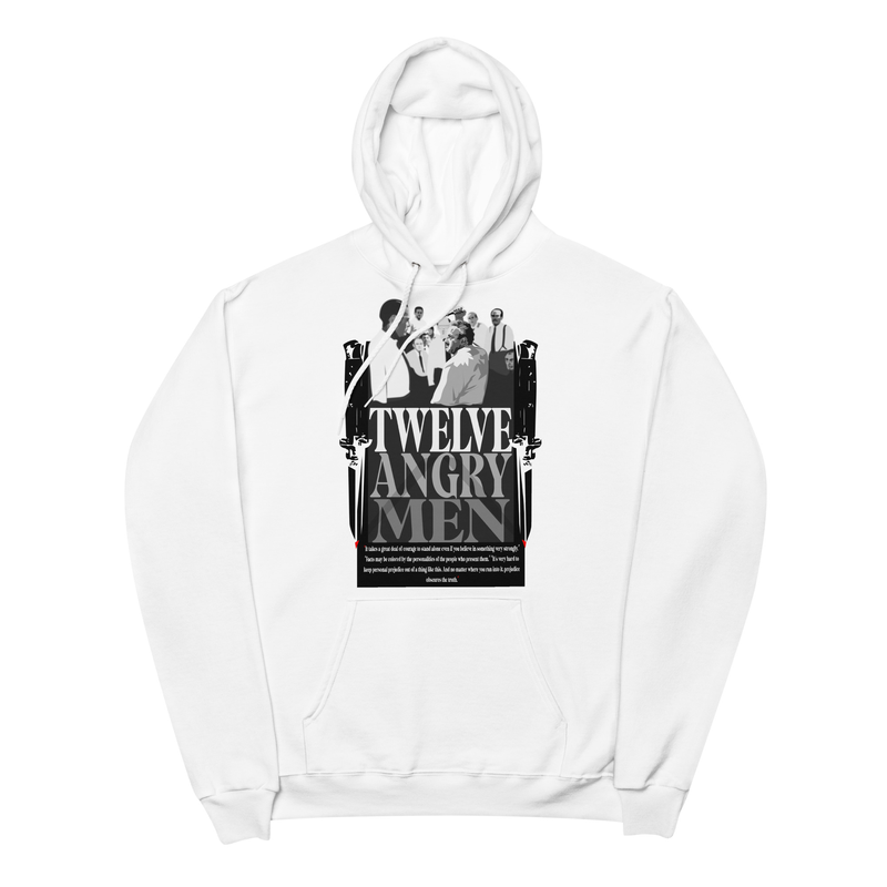 12 Angry Men Unisex fleece hoodie