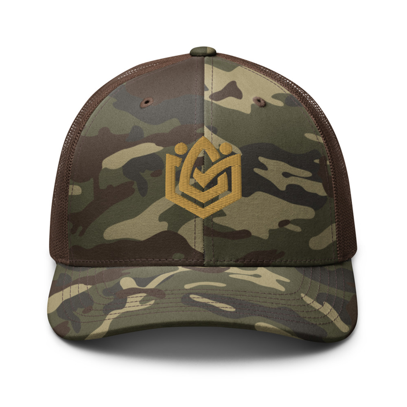 BFC Camo Trucker – Old Gold