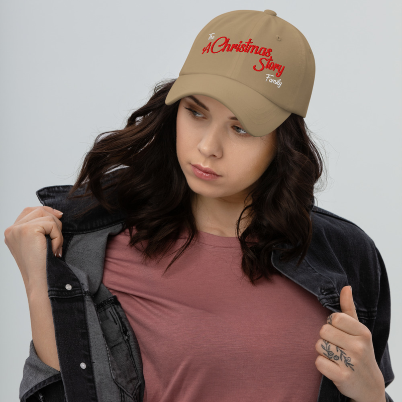 Christmas Story Family Dad Hat – Not Just for Dads!  – One size, Khaki