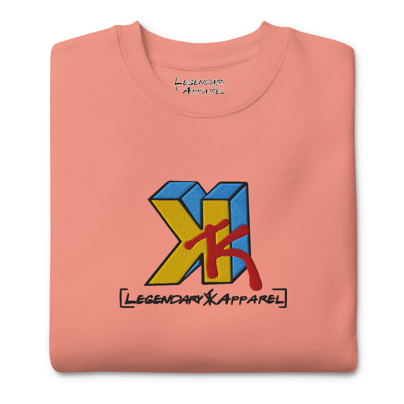 [ ktk music ] Premium Crewneck – 2XL, Dusty Rose