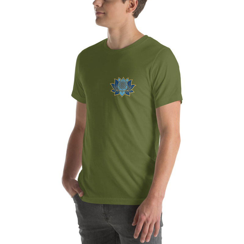 Blue Lotus Tee – M, Olive