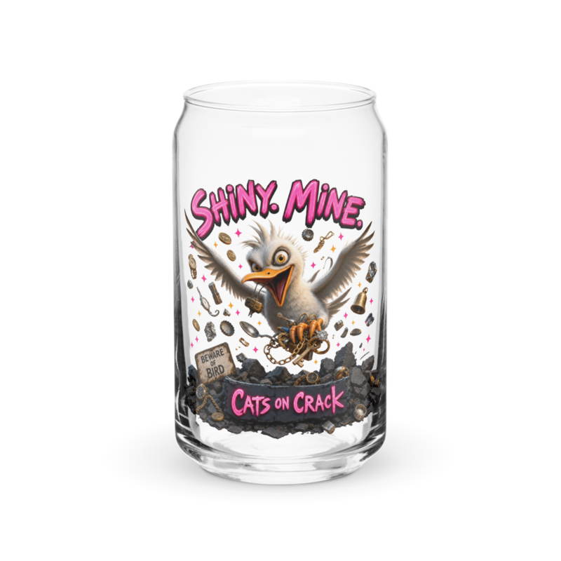 Shiny Mine 16oz Can Glass