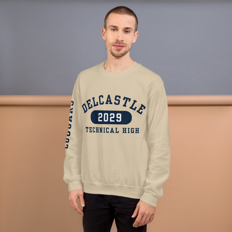 Sweatshirt - Class of 2029 (Navy Font) – S, Sand