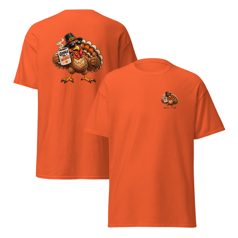 Cool Coffee Turkey Cheers Unisex classic tee – S, Orange