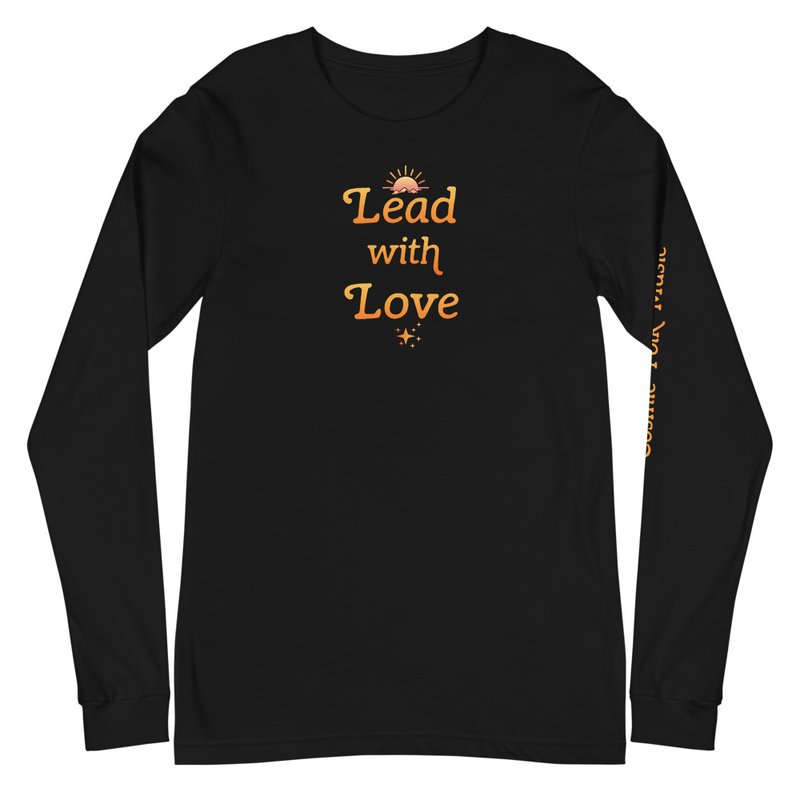 Lead with Love Unisex Long Sleeve Tee