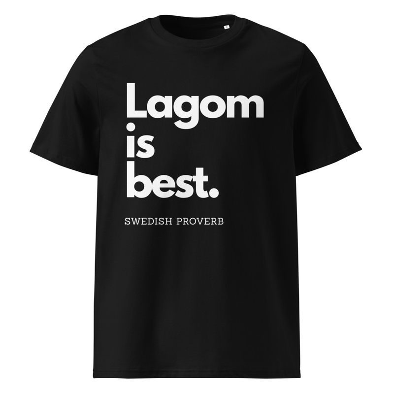 Organic cotton t-shirt - Lagom