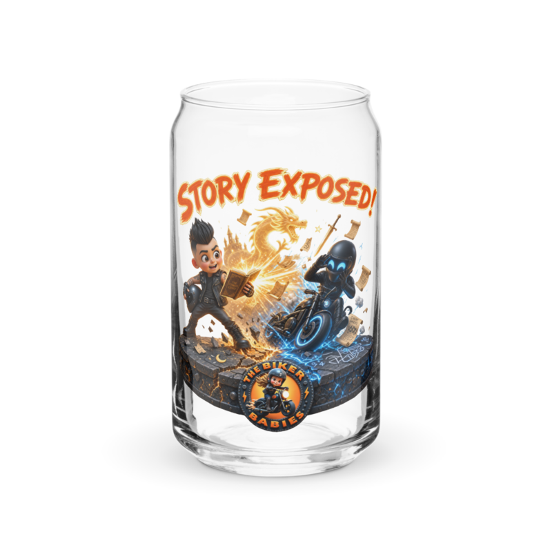 Story Exposed 16oz Can Glass
