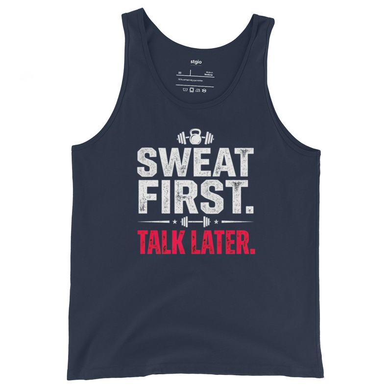 Sweat First Men's Tank Top – Image 2