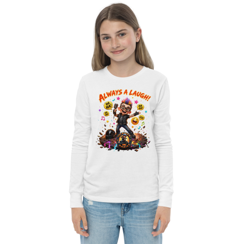 Ethan Always A Laugh Kids Long Sleeve