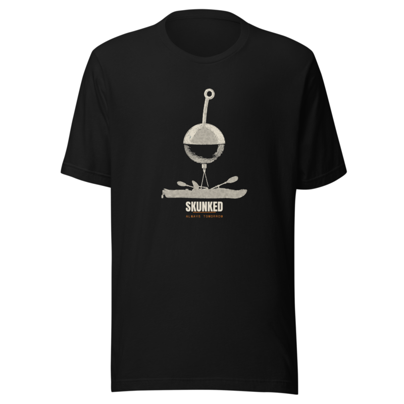 Skunked Tee — Kayak Fishing merch