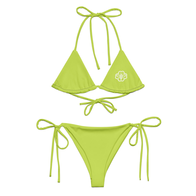 LOTTERY BIKINI (LIME GREEN)