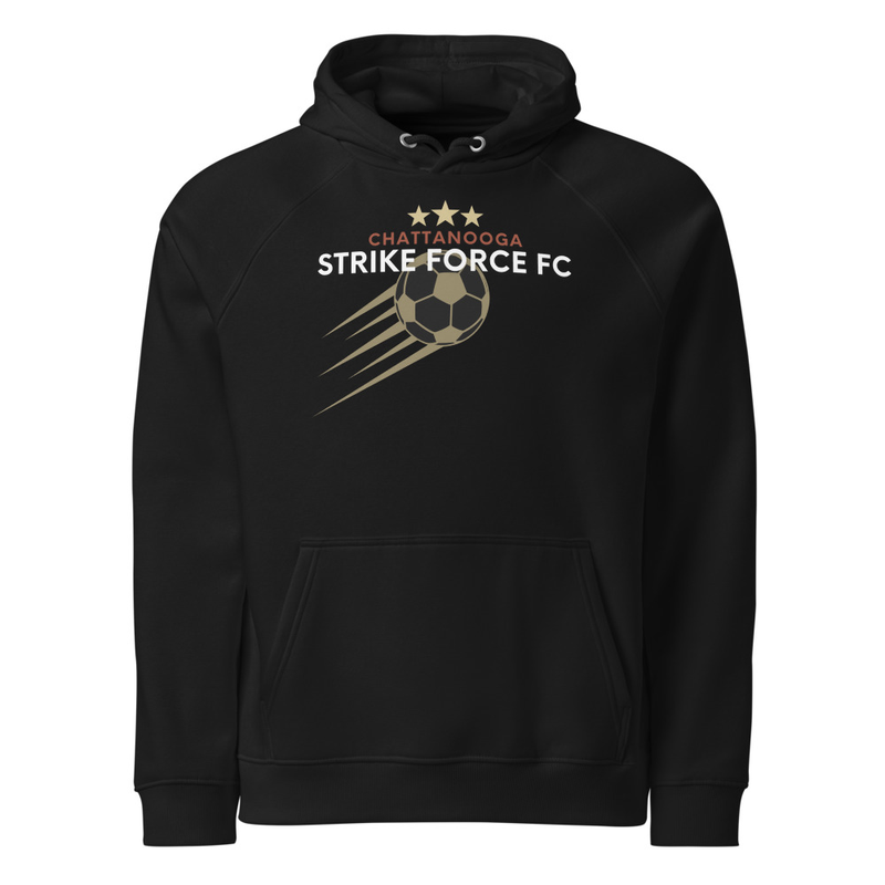 Strike Force Adult Unisex eco raglan hoodie