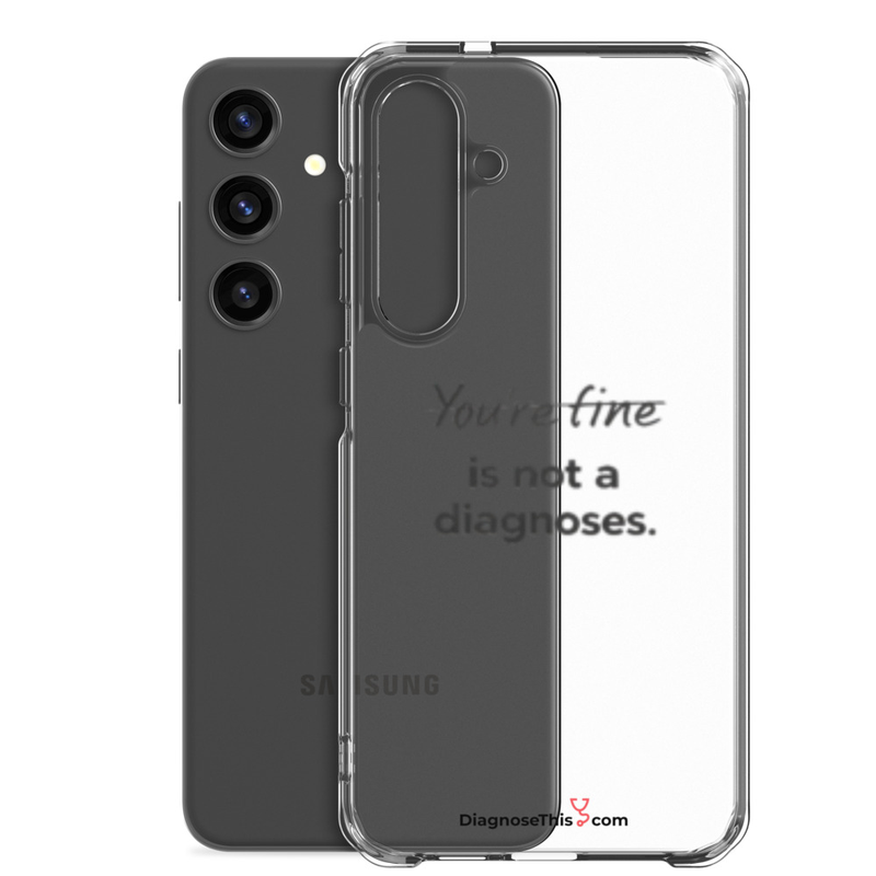 Samsung® - You're fine is not a diagnosis. – Samsung Galaxy S24 Plus