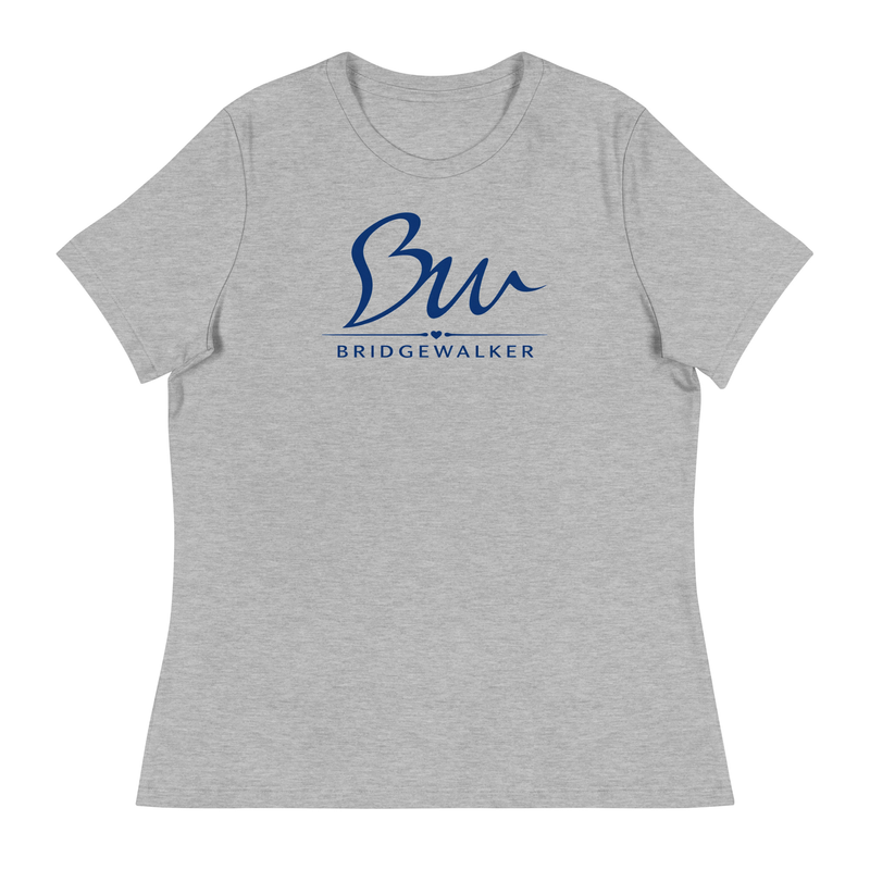 BridgeWalker Women’s Relaxed Tee; Own Asphalt Edition – 3XL, Athletic Heather